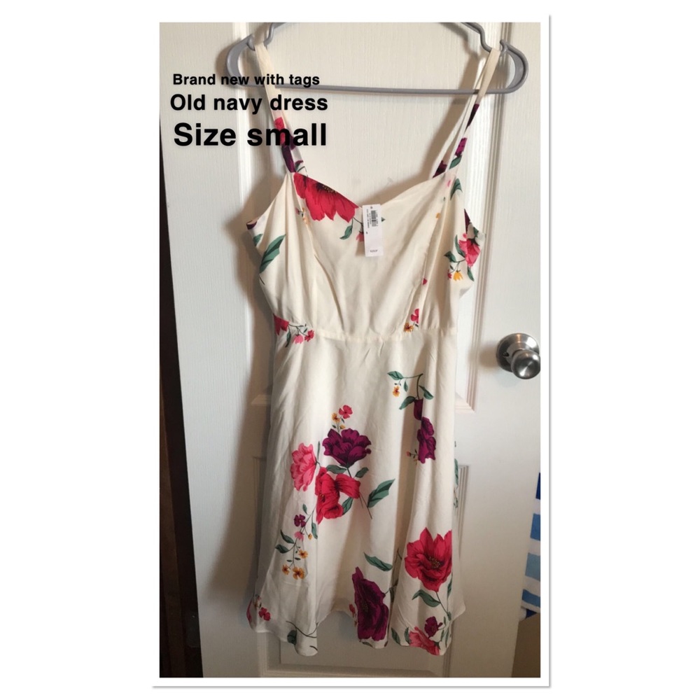 White flower dress